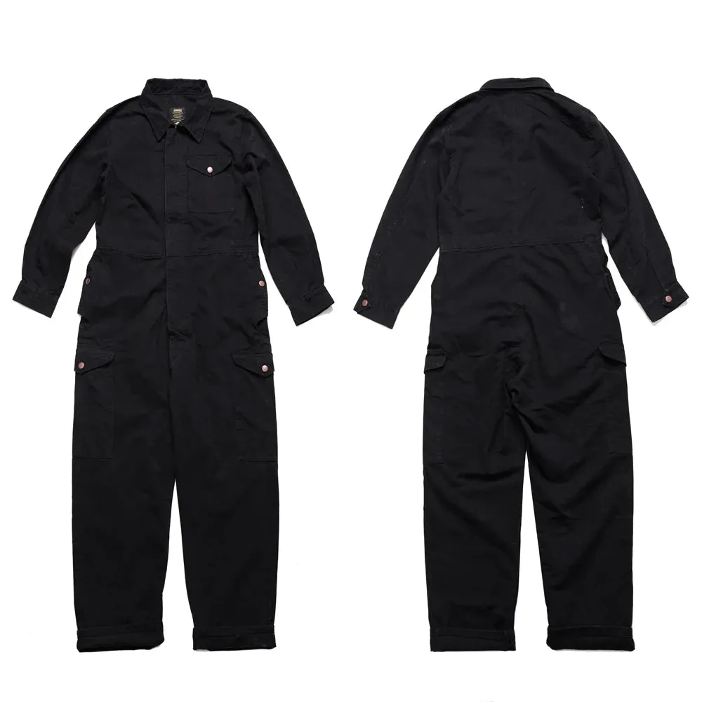 Multi-pocket Work Coverall Mens Safari Style Cargo Jumpsuit