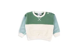 Multicolor Baby Boy Color Block Sweatshirt