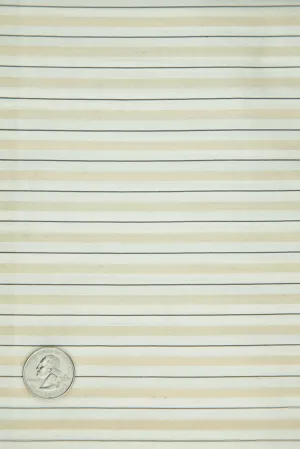 Multicolor Striped Silk Shantung 236 Fabric