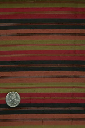 Multicolor Striped Silk Shantung 273 Fabric