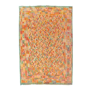 Multicolored Kilim Rug - 17'10" x 11'10"