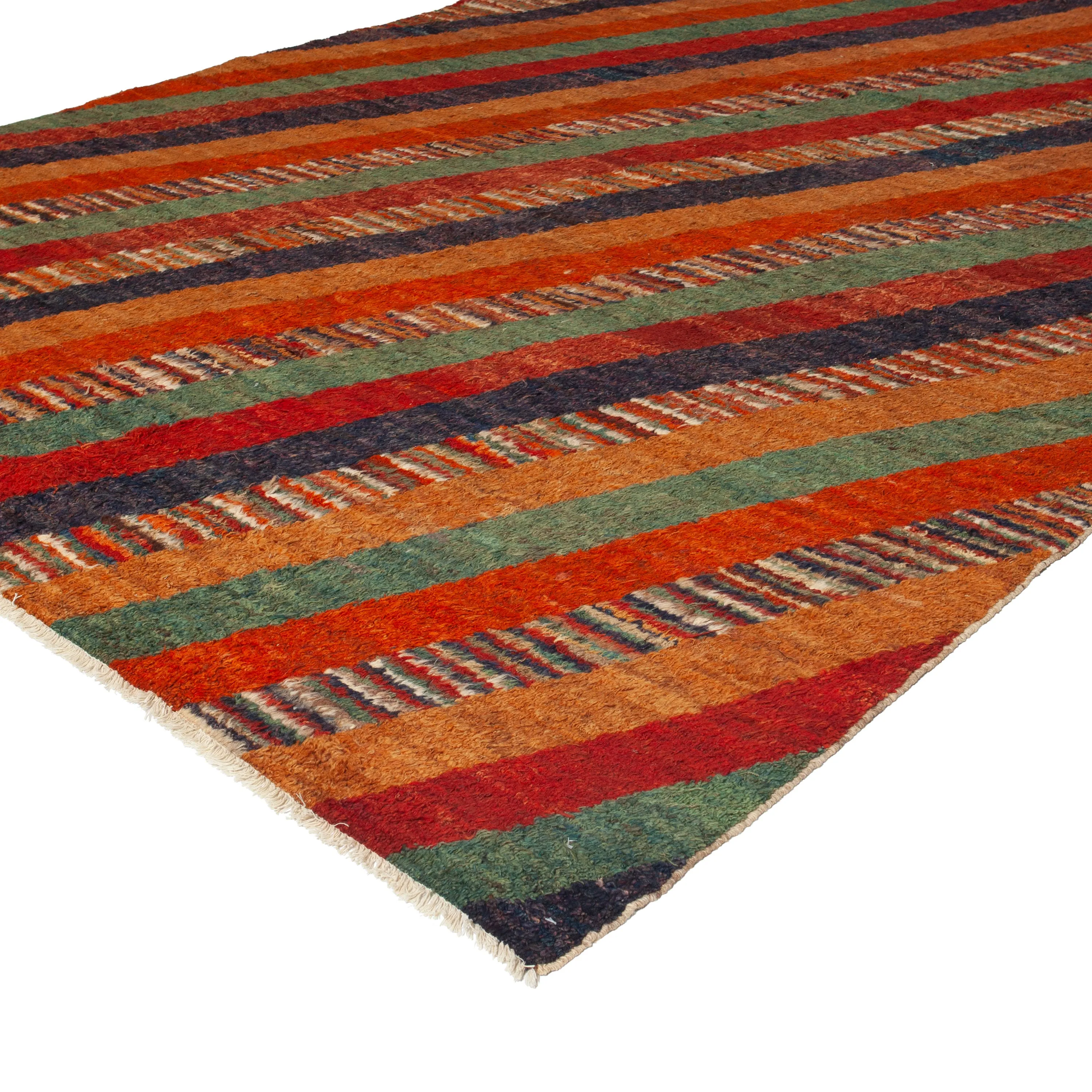 Multicolored Transitional Wool Rug - 9'9" x 13'4"