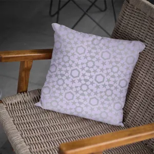 Multiple geometric graphic print cushion cover