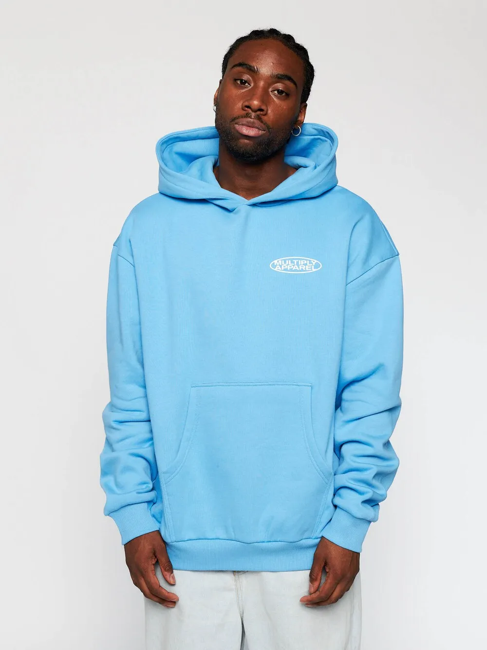 Multiply Apparel sweatshirt, light blue