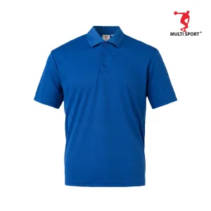 MULTISPORT SHORT SLEVEE MINI EYELET POLO (ROYAL)