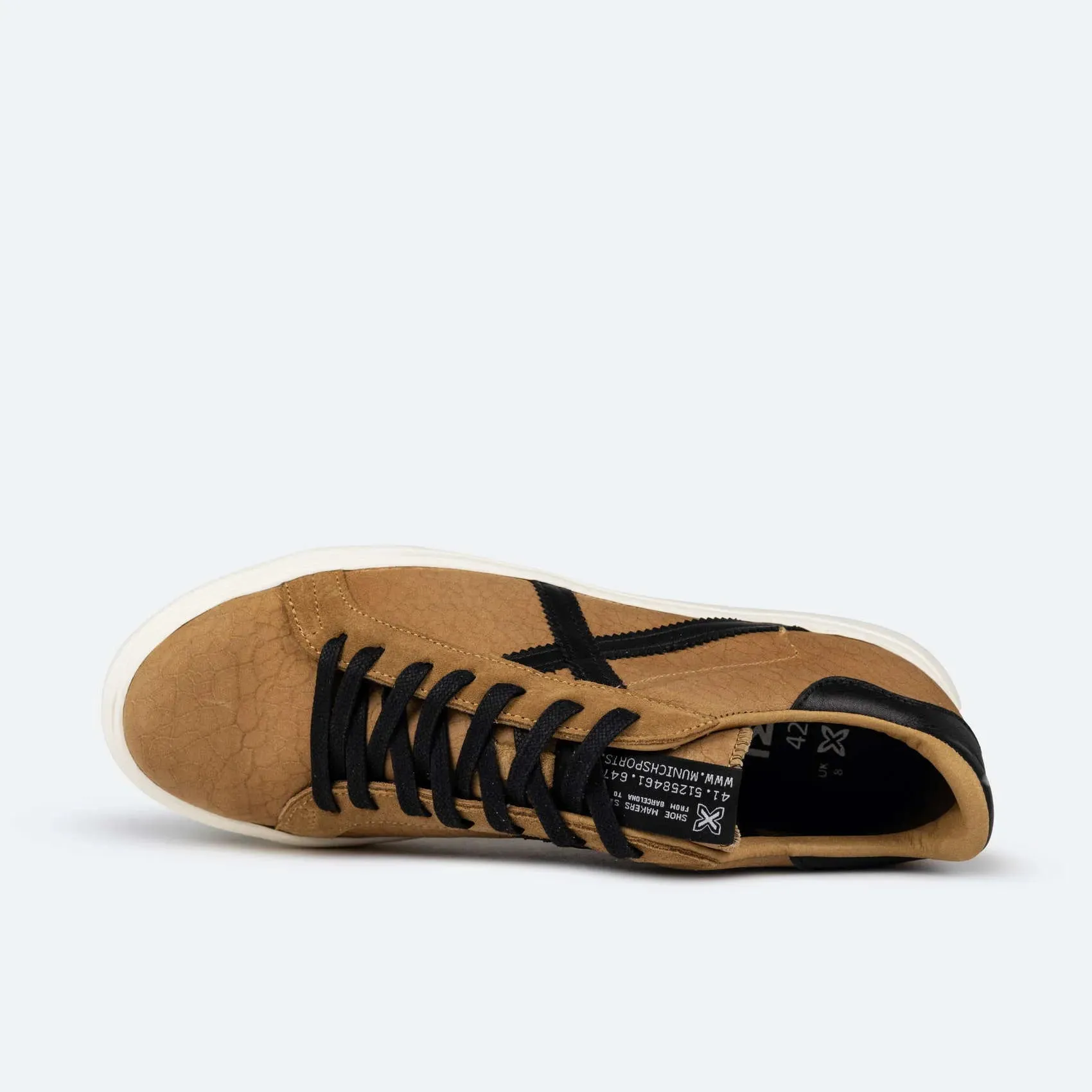 MUNICH | SNEAKERS HOMBRE | RETE 102 CAMEL | MARRÓN