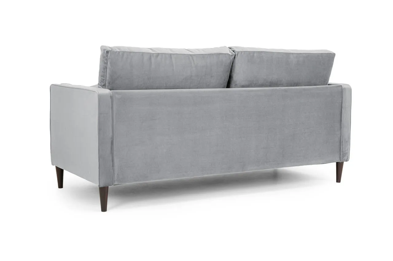 Munich Sofa - Plush Grey 3 Seater - 180 CM