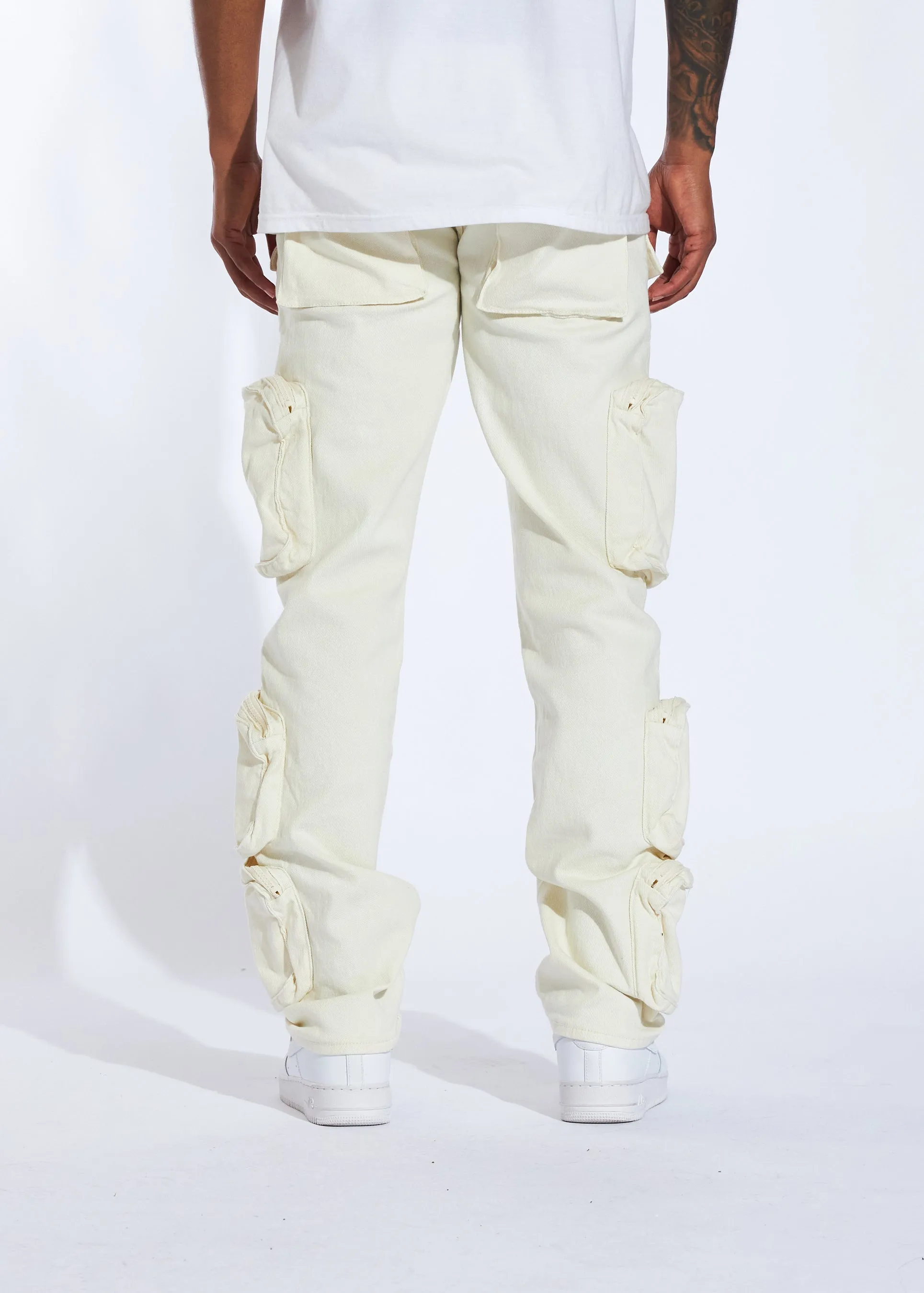 Murthy Cargo Denim (Cream)