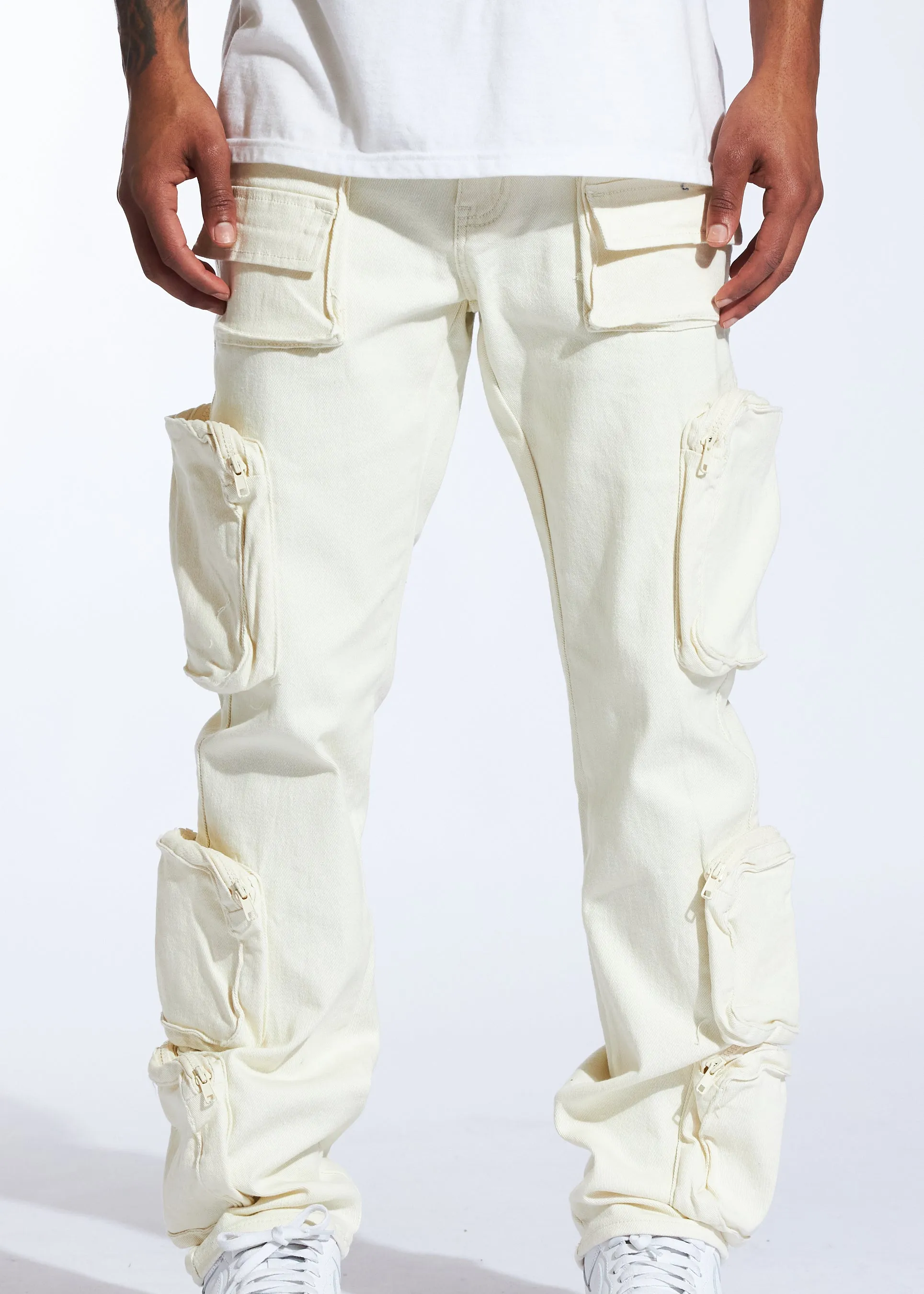 Murthy Cargo Denim (Cream)