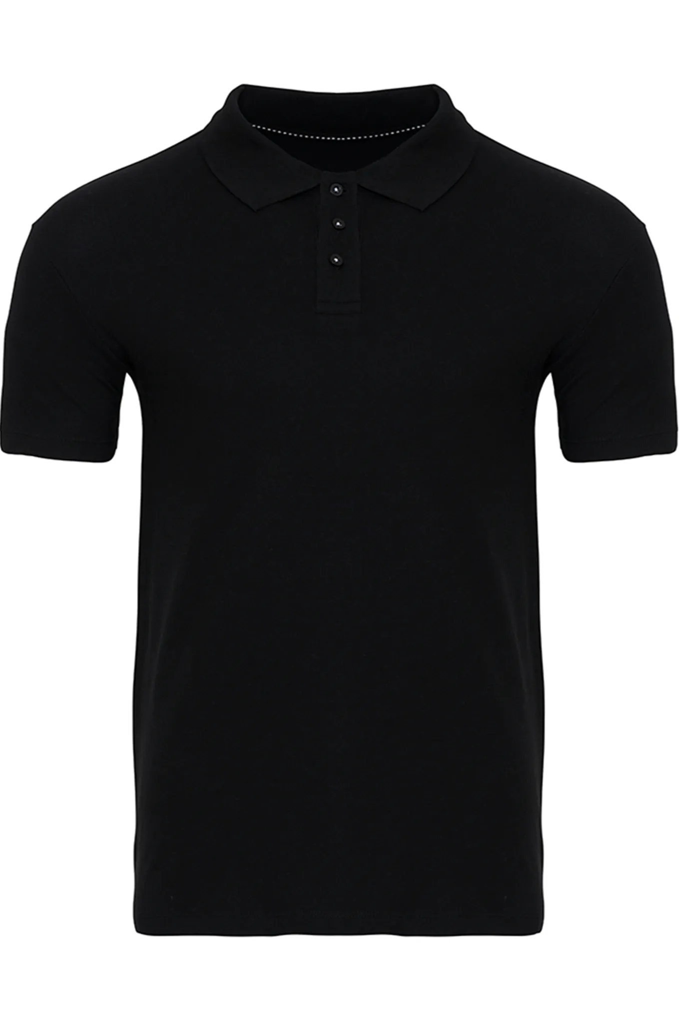 Muscle Polo Shirt - Black