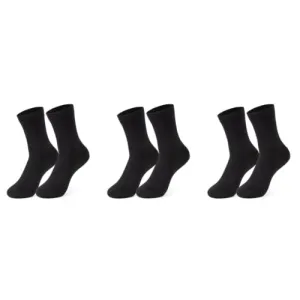 Mush Ultra-Soft, Odorless, Breathable Bamboo Calf Length Formal Socks (White, 3)