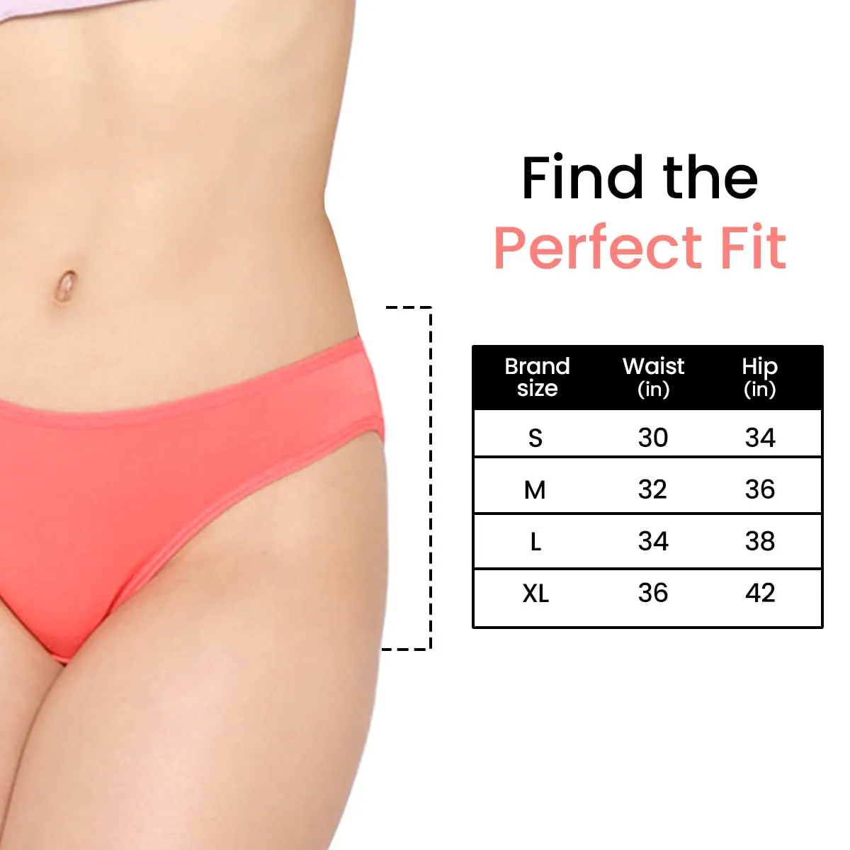 Mush Womens Ultra Soft Bamboo Modal Bikini Brief || Breathable Panties || Anti-Odor, Seamless, Anti Microbial Innerwear (M, Rose Pink)