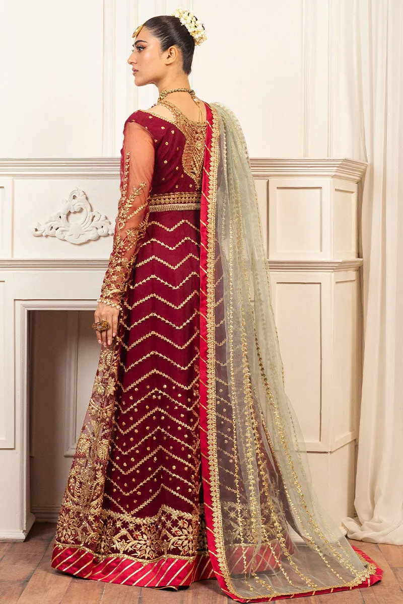 Mushq Hemline Aura Debut Wedding Formals – Scarlet