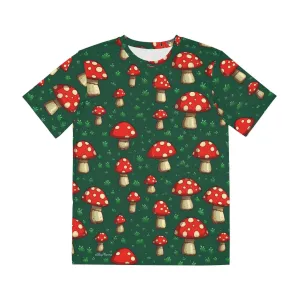 Mushrooms Everywhere Polyester Tee (AOP)