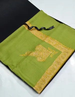 Mussar Rumaal Small Naqsha Green RS00050