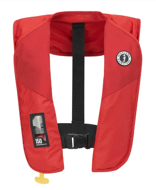 Mustang Survival MD2020 / SKU: 062533615946 MIT 150 Convertible A/M Inflatable PFD No Tax