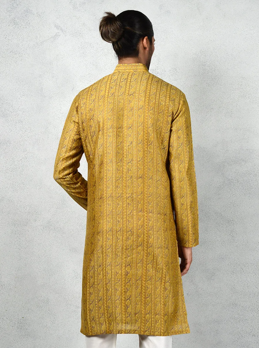 Mustard Kurta Pajama | TULA