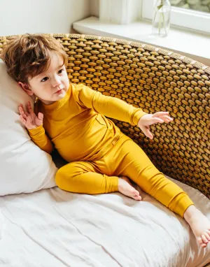 Mustard Modal Long Sleeve Pajama