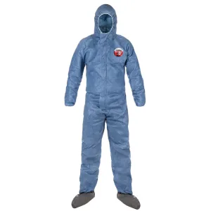 MVP414-XL Lakeland MVP414 MicroMax® Coverall, X-Large, Royal Blue, Hooded