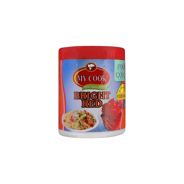 MY COOK BRIGHT RED FOOD COLOR 25GM