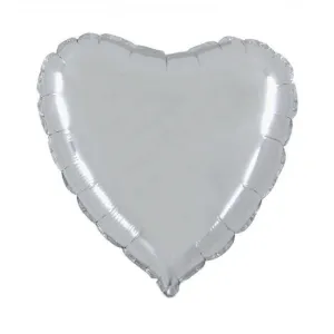 Mylar Cuore 18” Solid Color Grabo