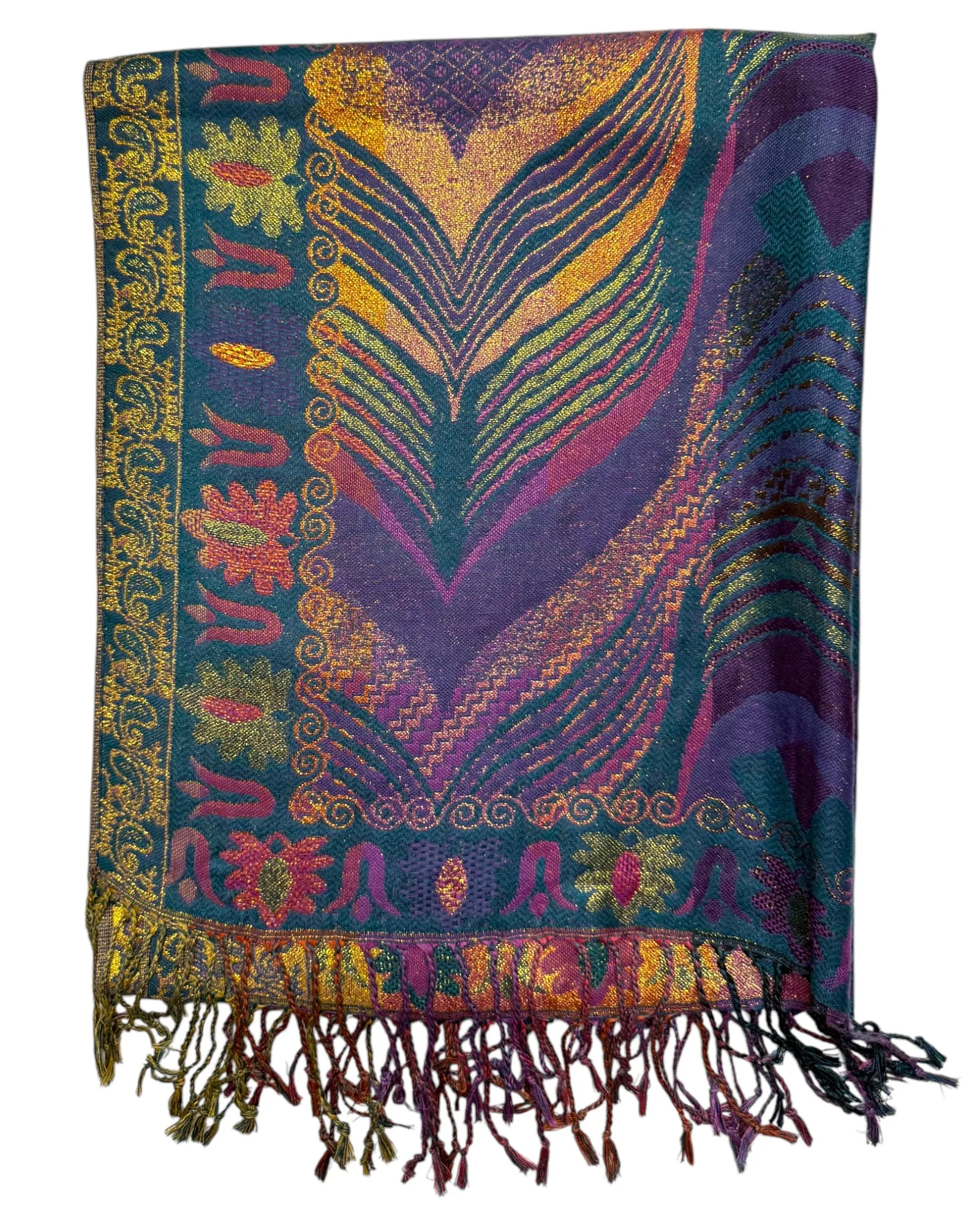 Mystic Mirage Reversible Rave Pashmina