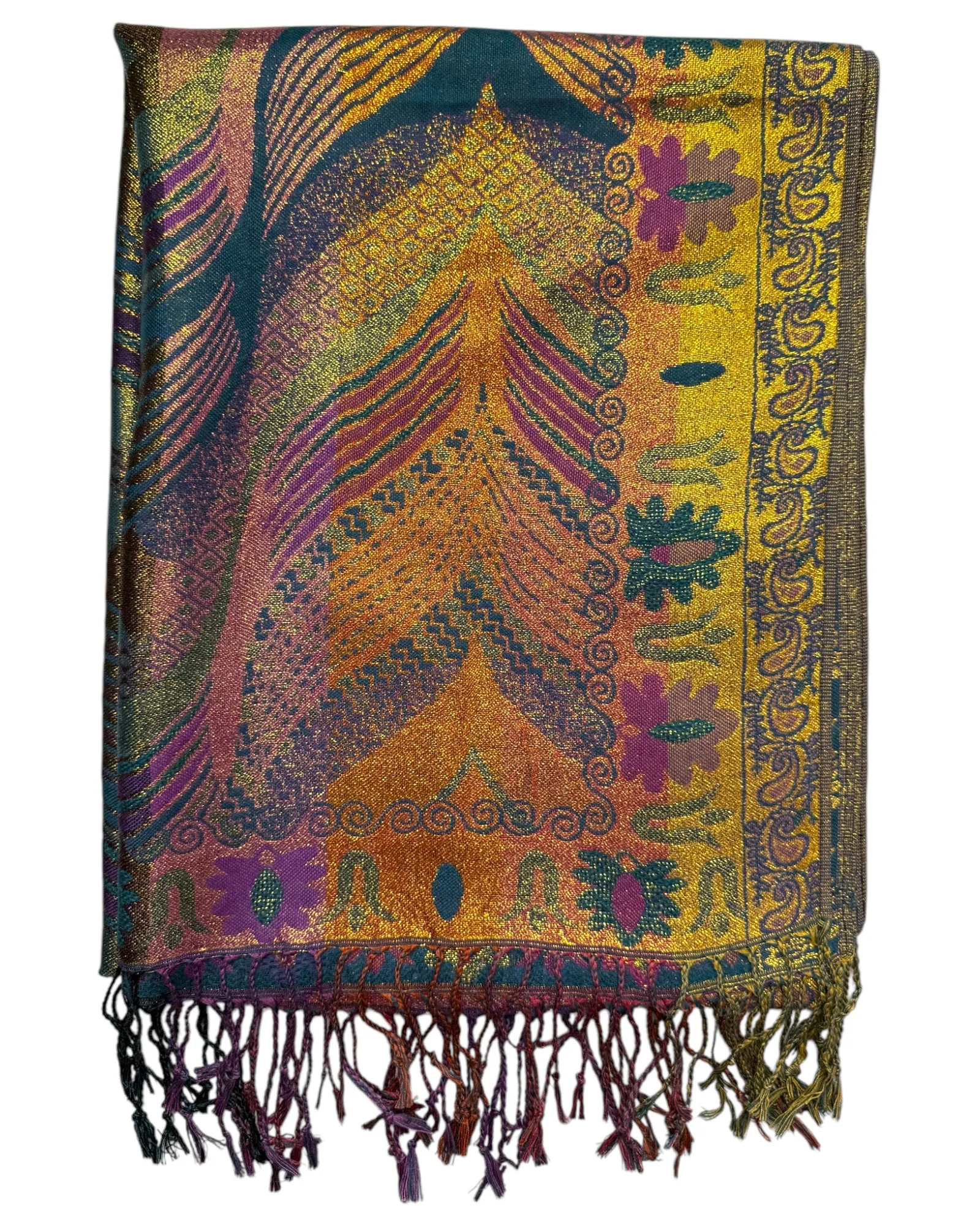 Mystic Mirage Reversible Rave Pashmina