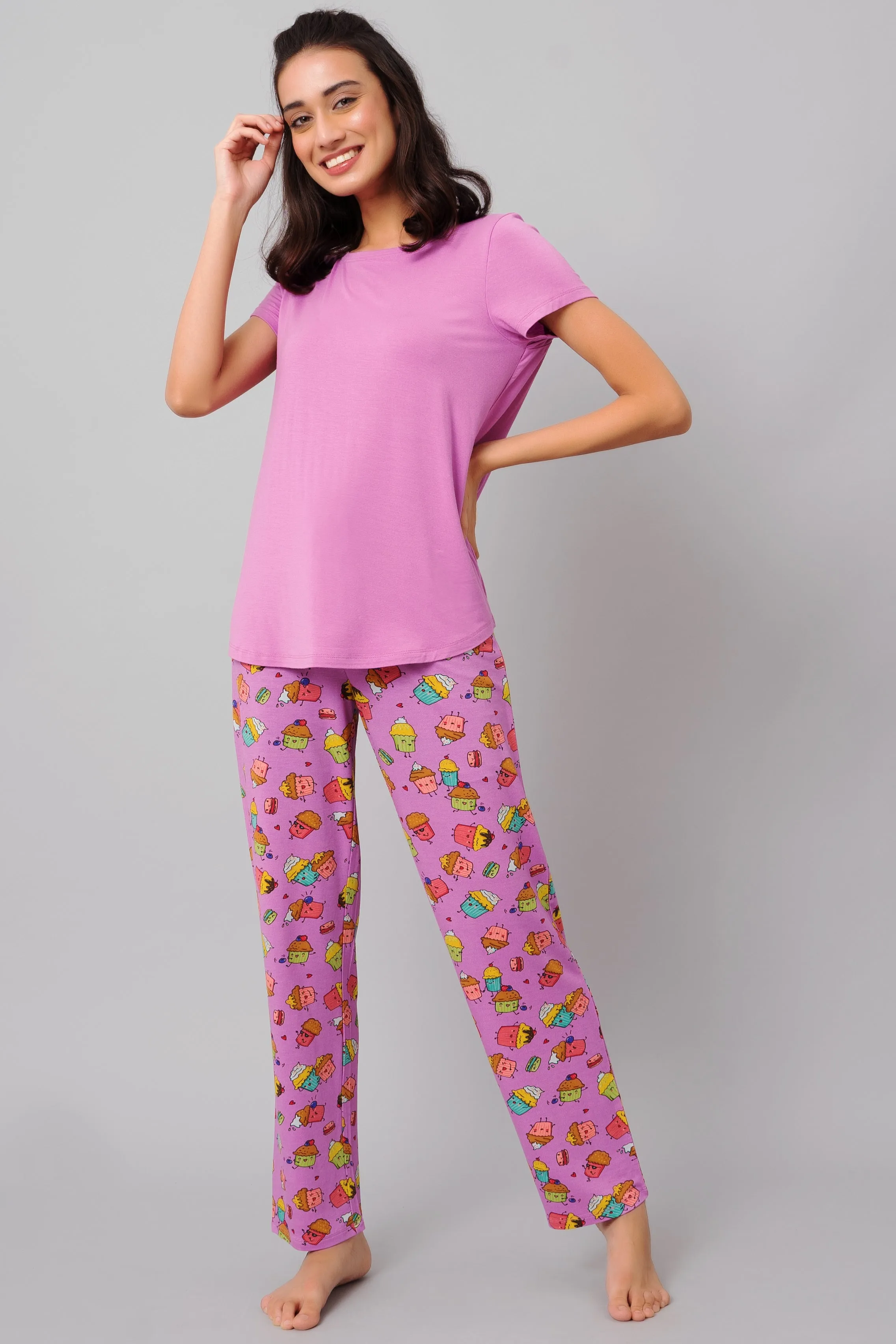 Mystic Purple Pajama Set