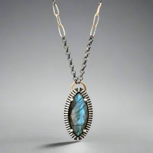 Mystic Reverie Labradorite Pendant