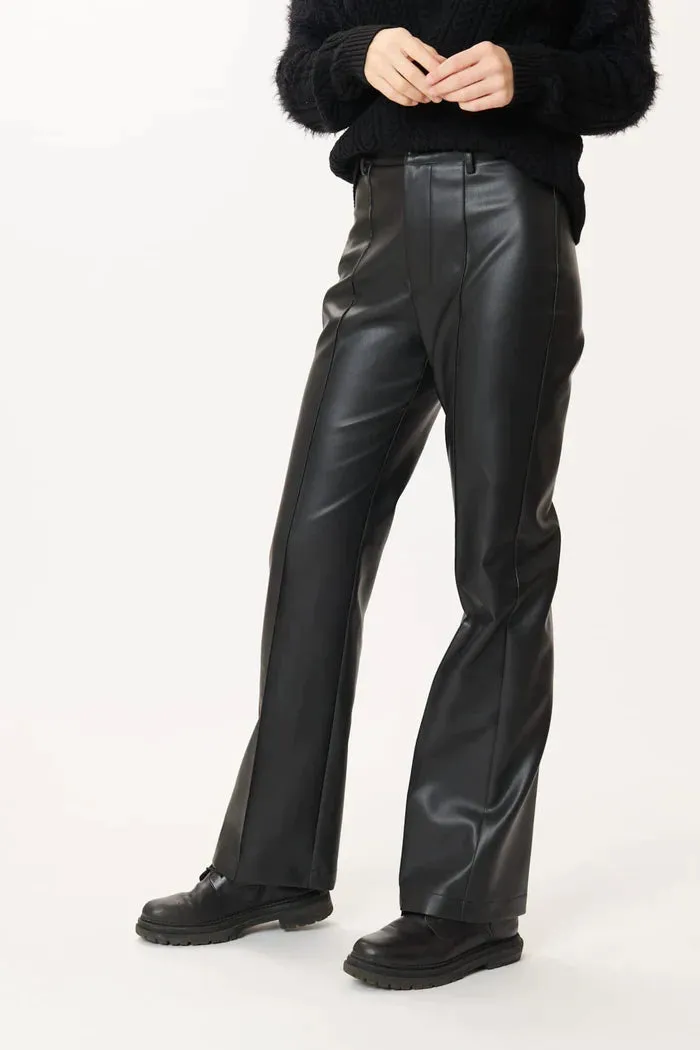 Nadia Vegan Leather Pant - Coco