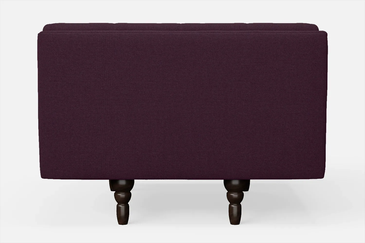 Nahant Armchair Purple Linen Fabric