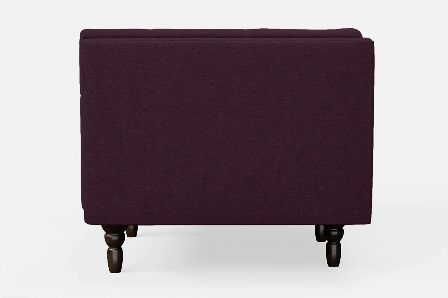 Nahant Armchair Purple Linen Fabric