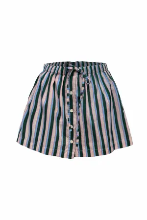 Nainital Skorts (Green & Pink)