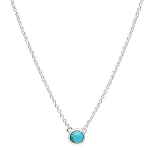 Najo Heavenly Turquoise Silver Necklace