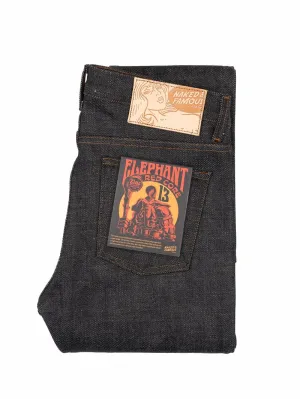 Naked & Famous True Guy Elephant 13 Red Core Selvedge