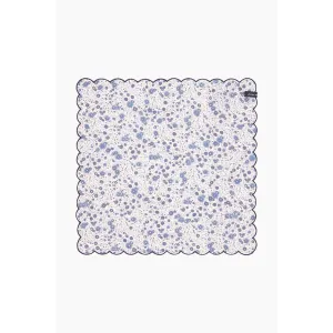 Nala Aster Print Napkin In Blue