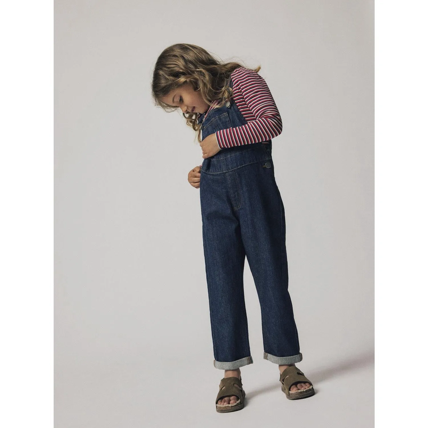 Name It Dark Blue Denim Unwashed Rocco Denim Overall