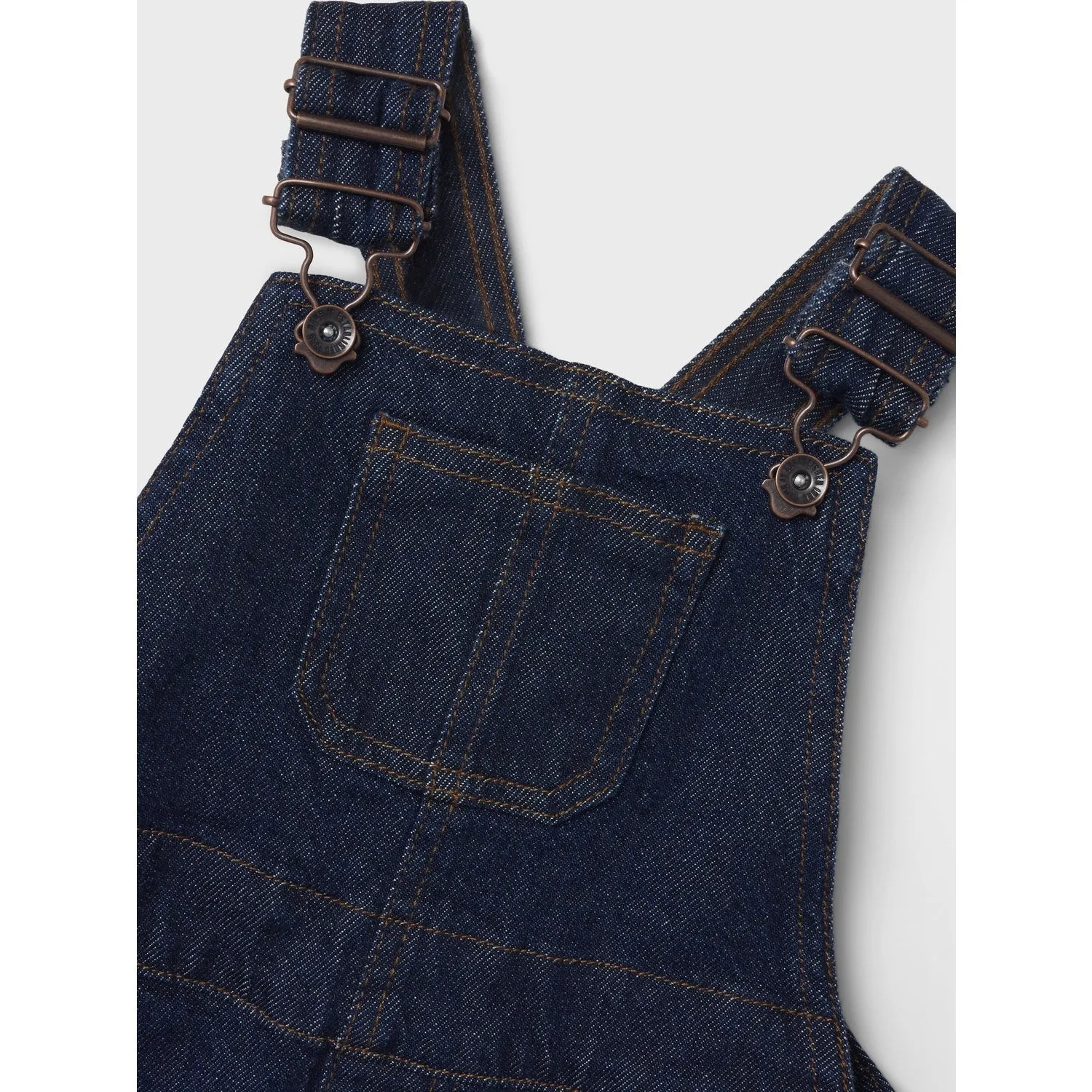 Name It Dark Blue Denim Unwashed Rocco Denim Overall