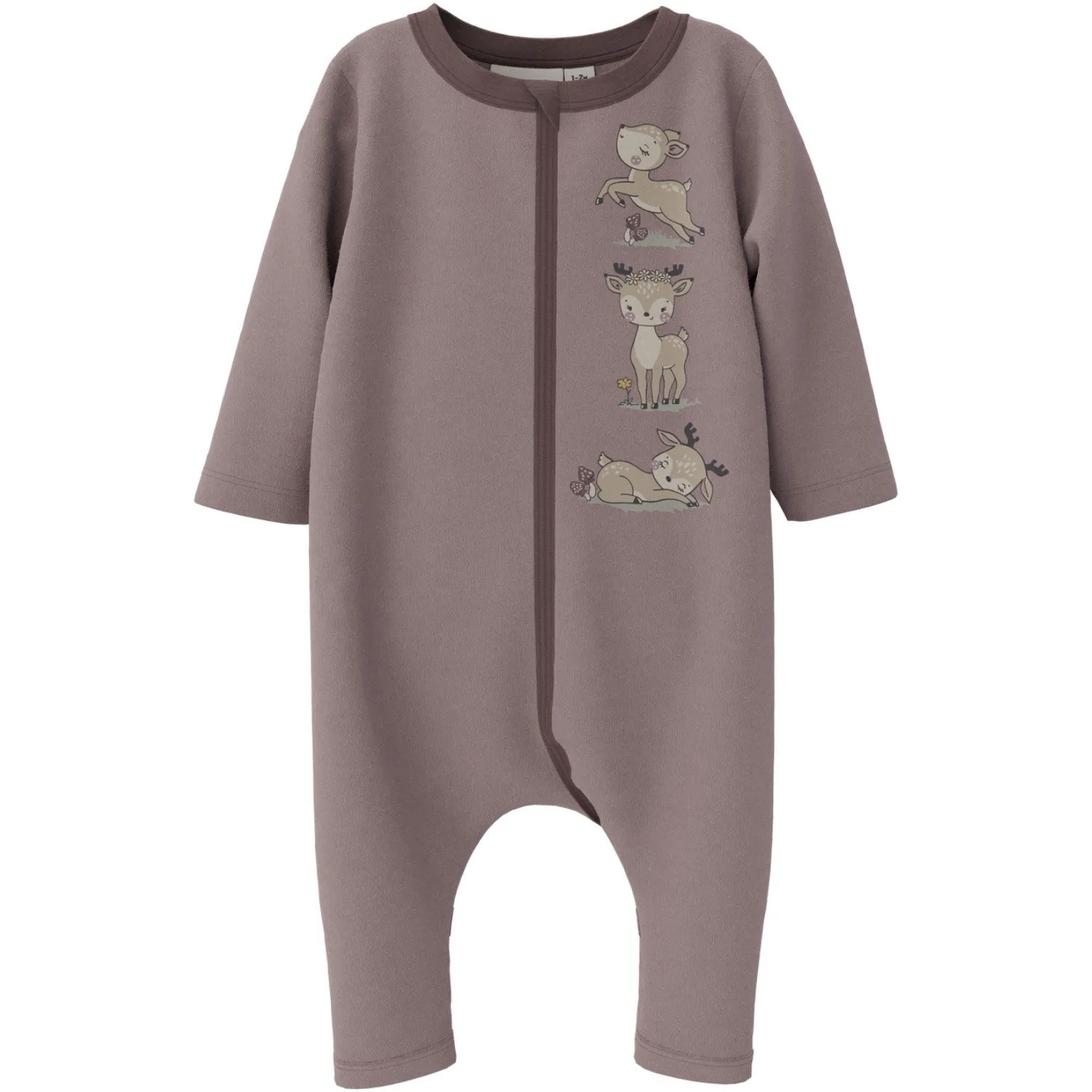 Name It Purple Dove Willit Wool Onesie