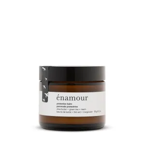 Énamour - Pommade Protectrice - Beurre de Karité & Thé Vert & Margousier||Énamour - Protection Balm - Shea Butter & Green Tea & Neem