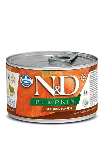 N&D Pumpkin Dog Cervo e Zucca