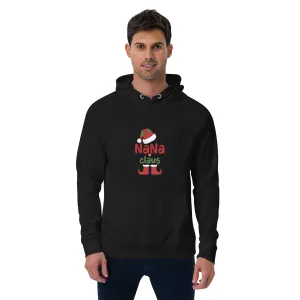 Nana Claus Graphics Men Eco Raglan Hoodie