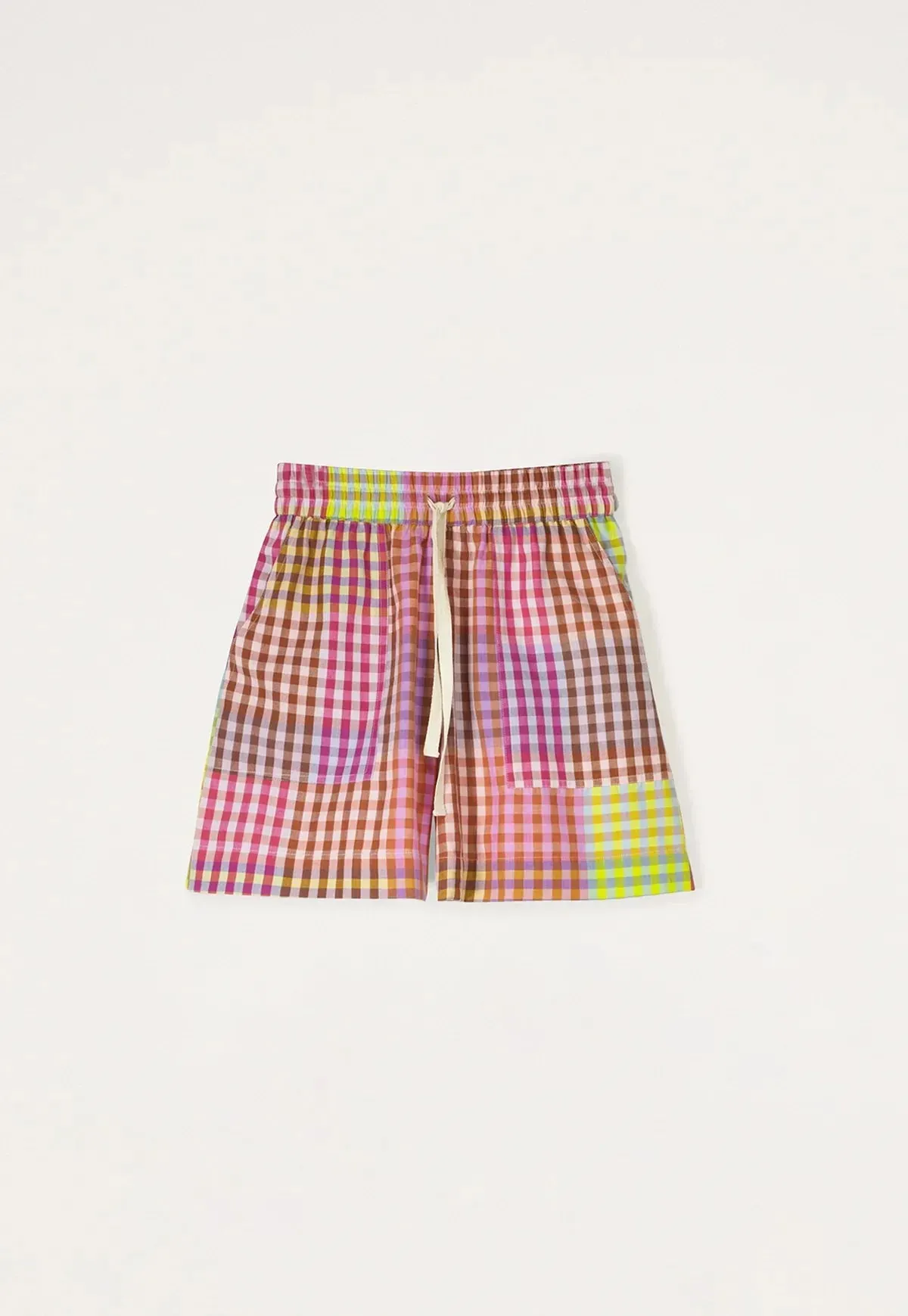 Nancybird Zana Short in Sunrise Check