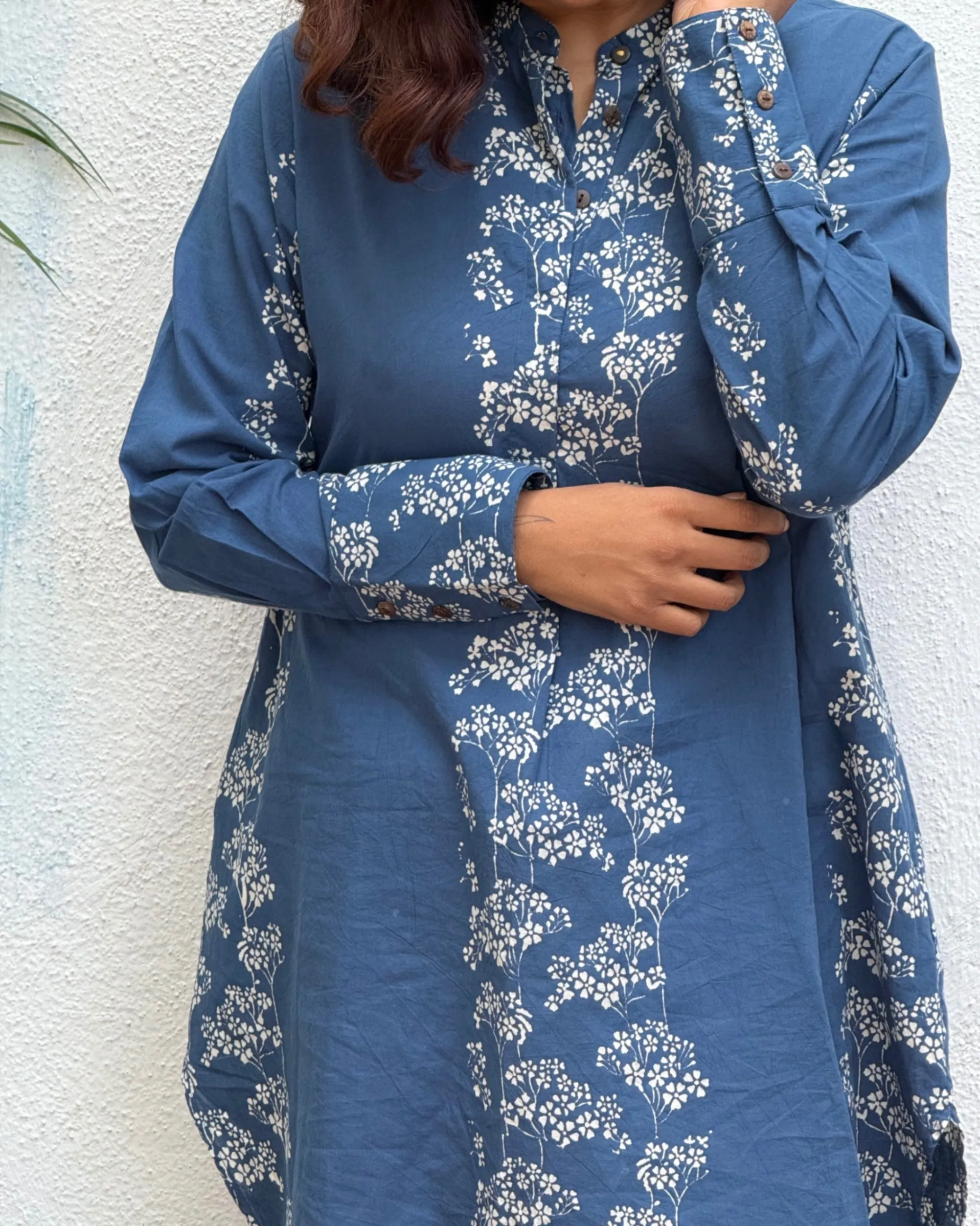 Nandini Block Printed Cotton Kurti