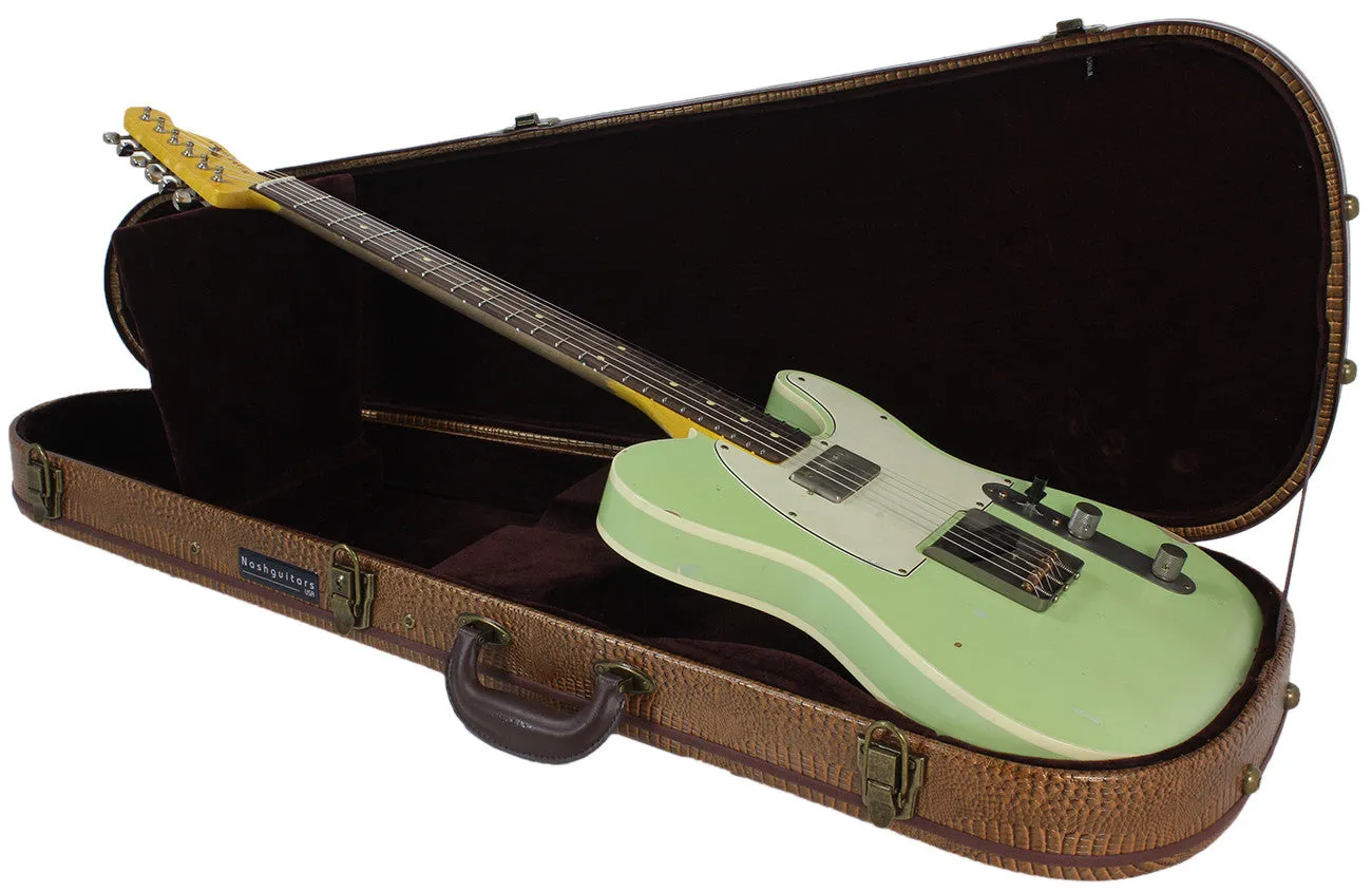 Nash T63DB Guitar, Surf Green, Humbucker