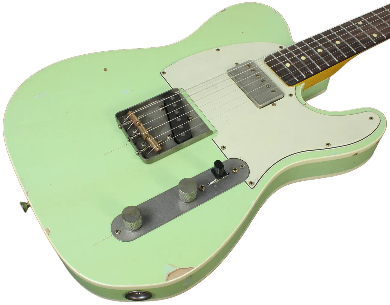 Nash T63DB Guitar, Surf Green, Humbucker