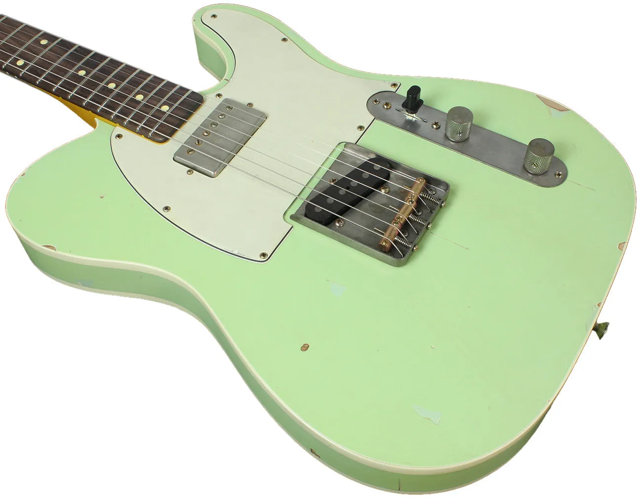 Nash T63DB Guitar, Surf Green, Humbucker