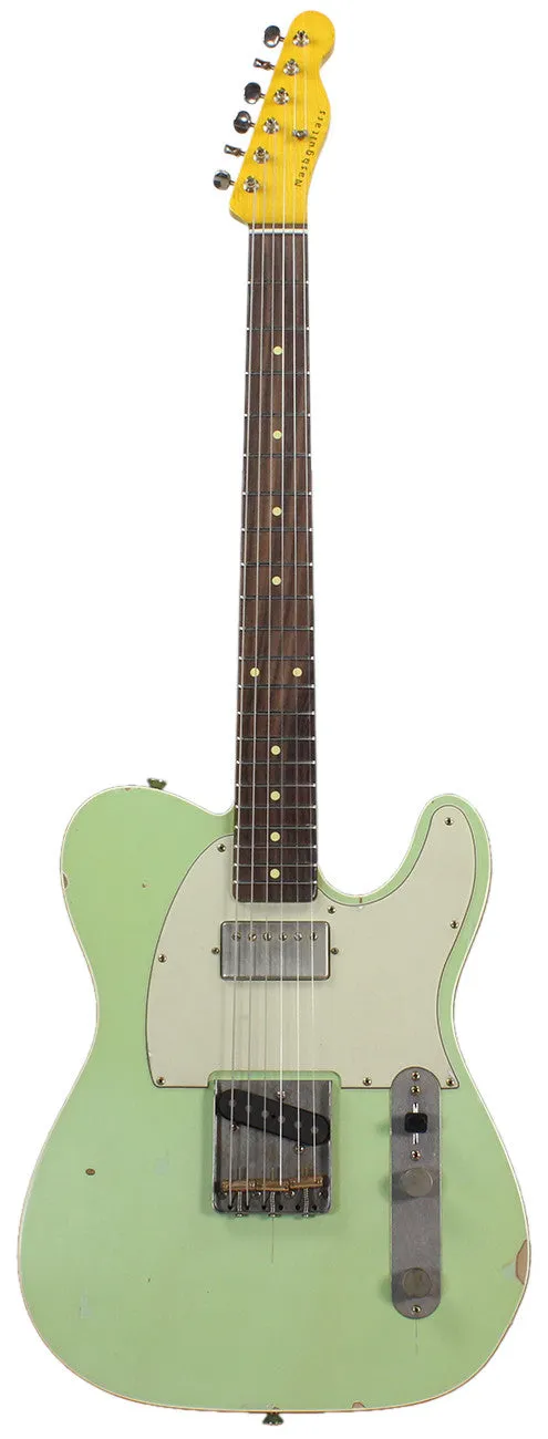 Nash T63DB Guitar, Surf Green, Humbucker