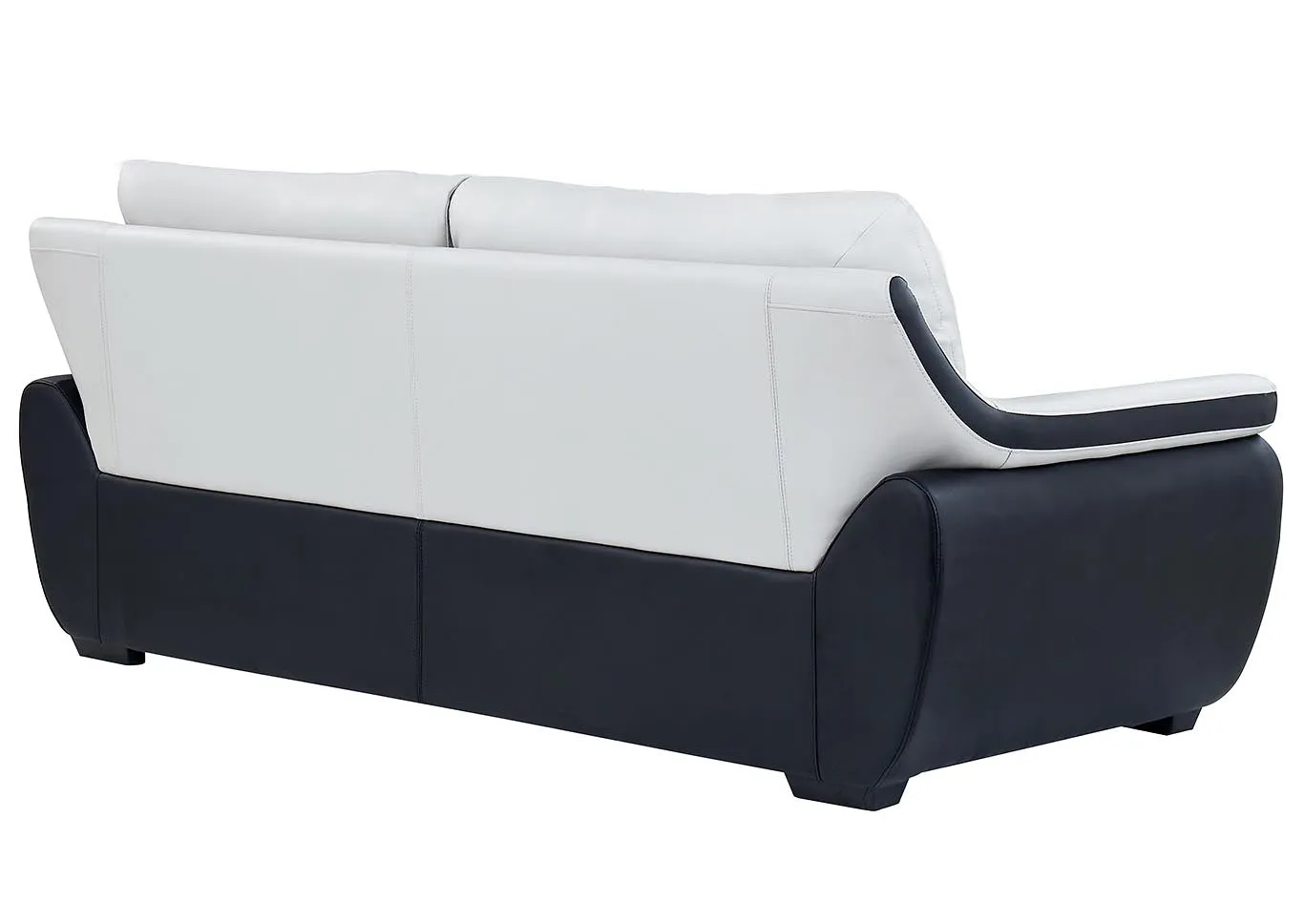 Natalie Light Grey/Black Sofa