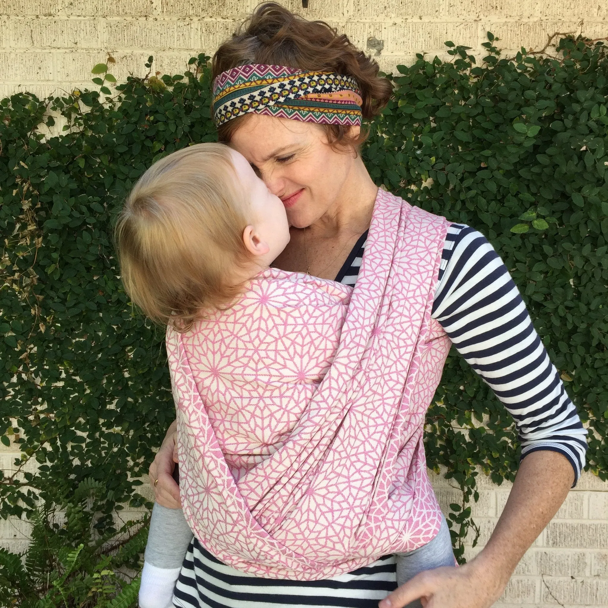 Natibaby Safi Rose Woven Wrap